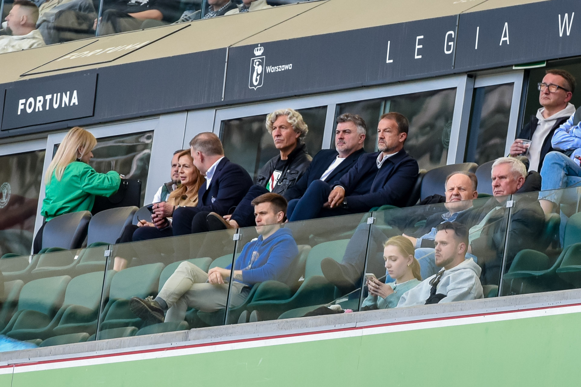 Legia Warszawa - Stal Mielec Dariusz Mioduski Michał Żewłakow Fredi Bobić