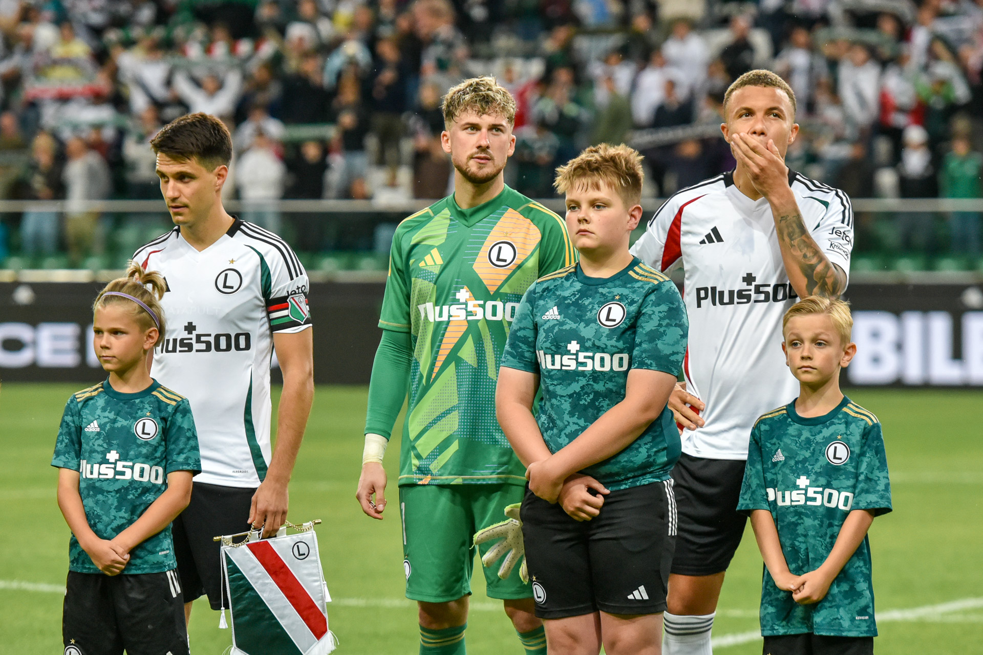 Legia Warszawa - FK Aktobe Bartosz Kapustka, Kacper Tobiasz Steve Kapuadi