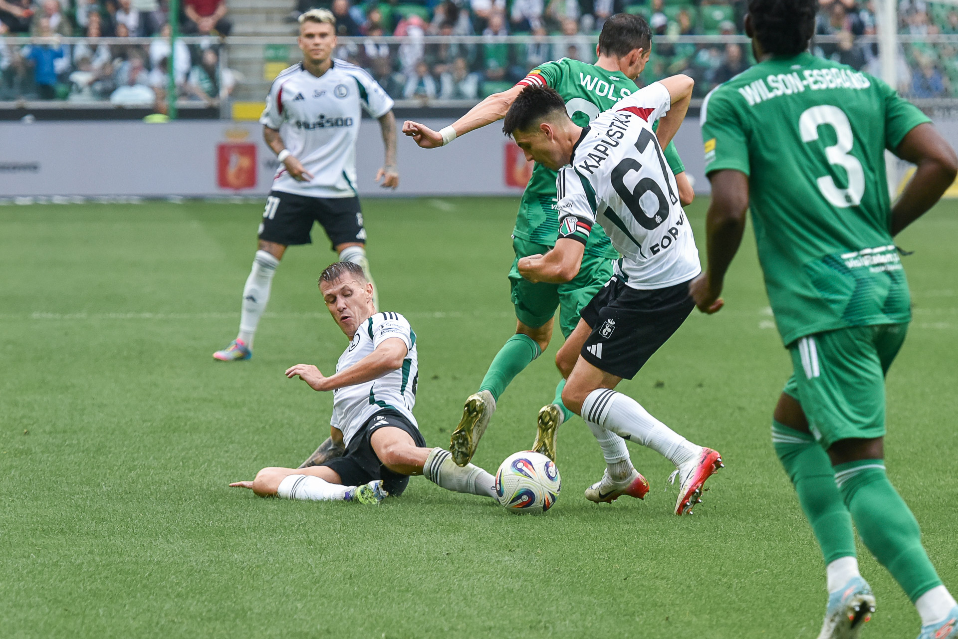 Legia Warszawa - Radomiak Radom Damian Szymański Bartosz Kapustka