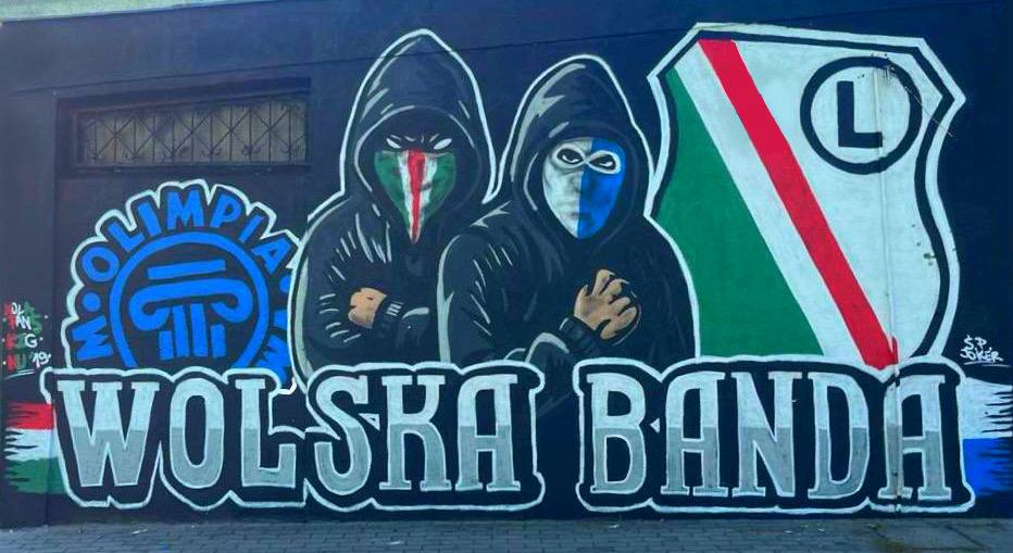 graffiti,Olimpia Warszawa,Wolska Banda
