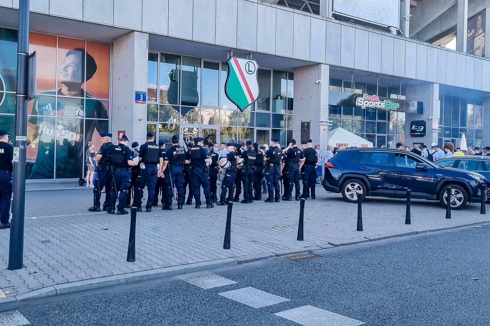 policja,Legia II Warszawa - Olimpia Elbląg