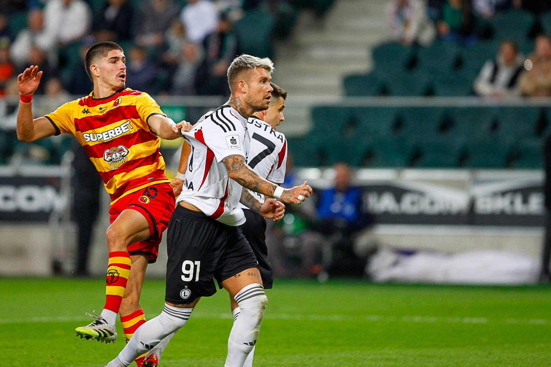 Legia Warszawa 0-0 Jagiellonia Białystok Kamil Piątkowski