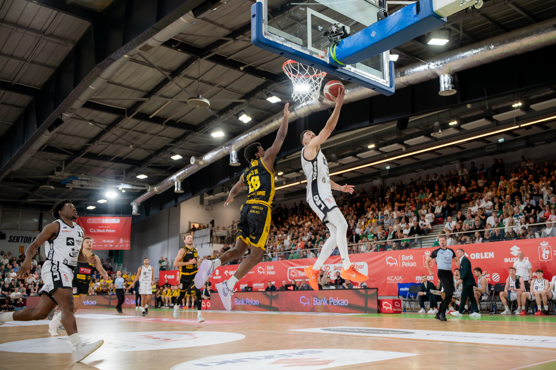koszykówka, Legia Warszawa - Trefl Sopot