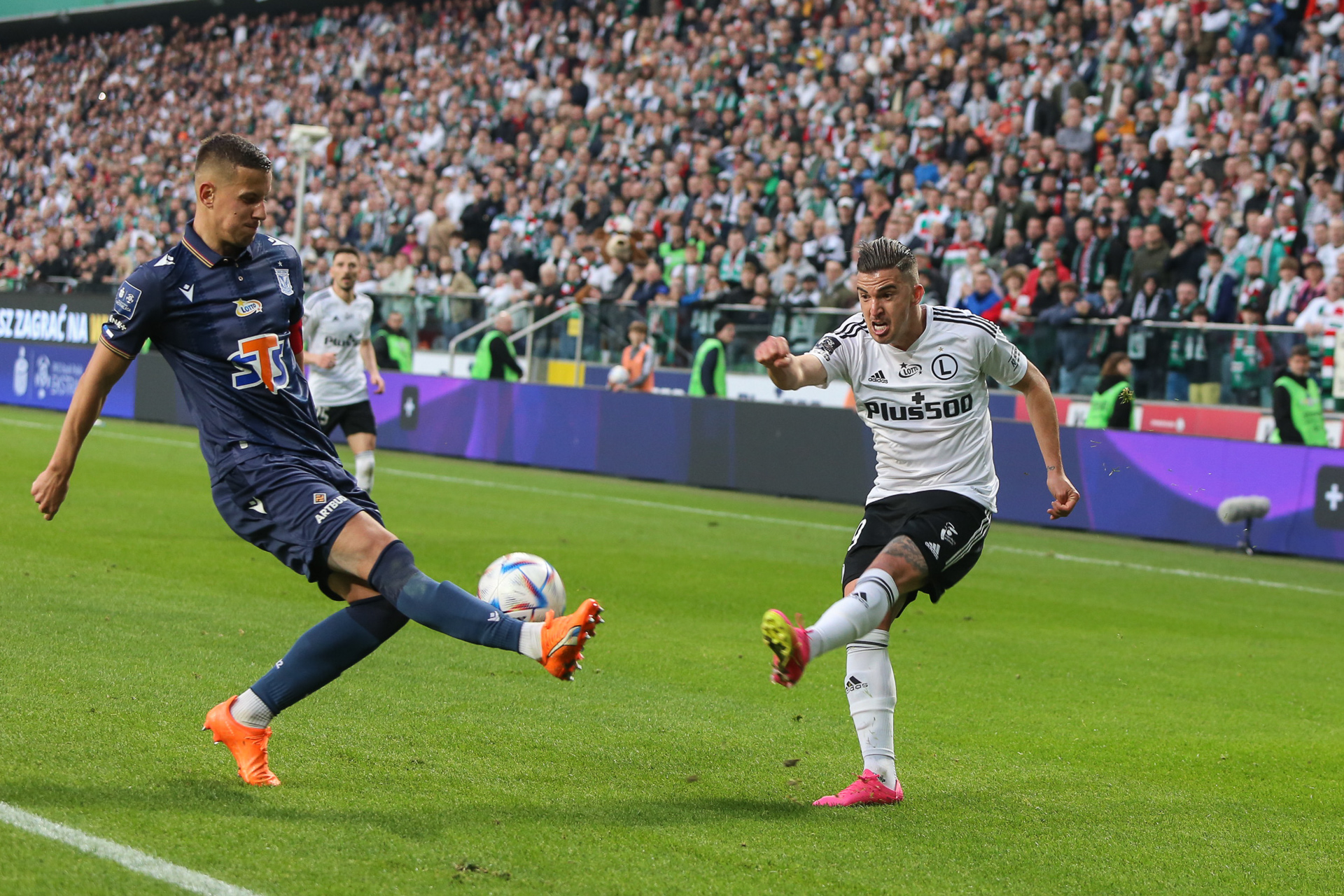 Legia Warszawa - Lech Poznań, Carlitos i Lubomir Satka