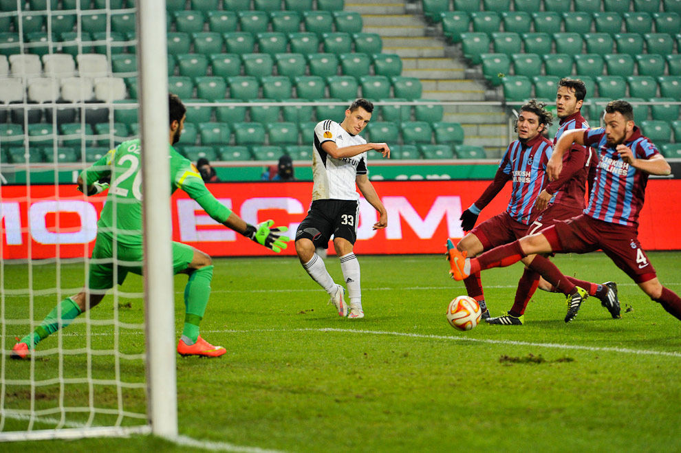 Legia Warszawa - Trabzonspor, grudzień 2014