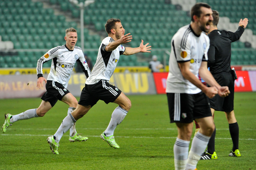 Legia Warszawa - Trabzonspor, grudzień 2014