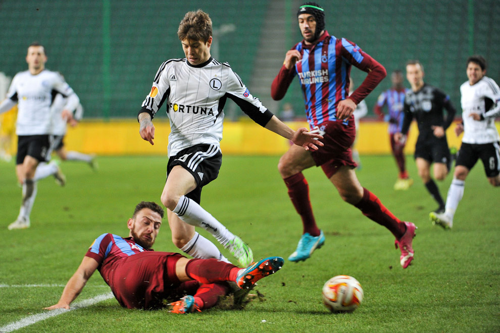 Legia Warszawa - Trabzonspor, grudzień 2014