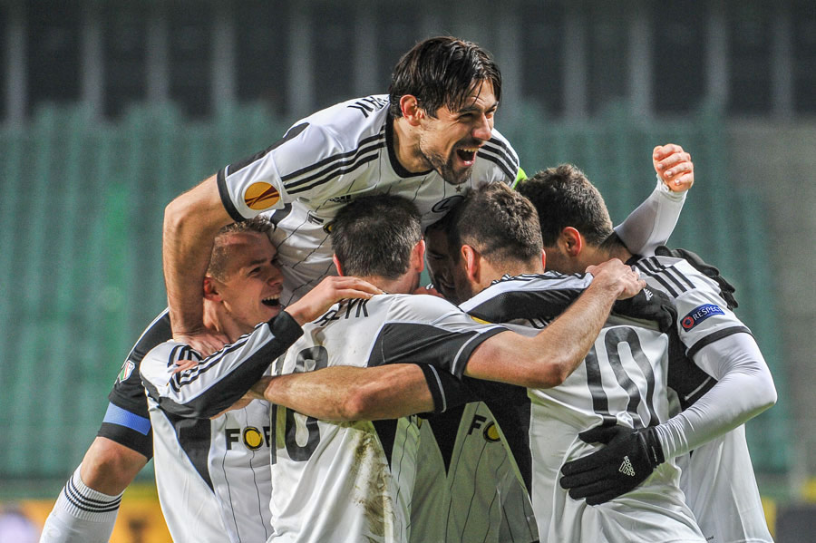 Legia Warszawa - Trabzonspor, grudzień 2014