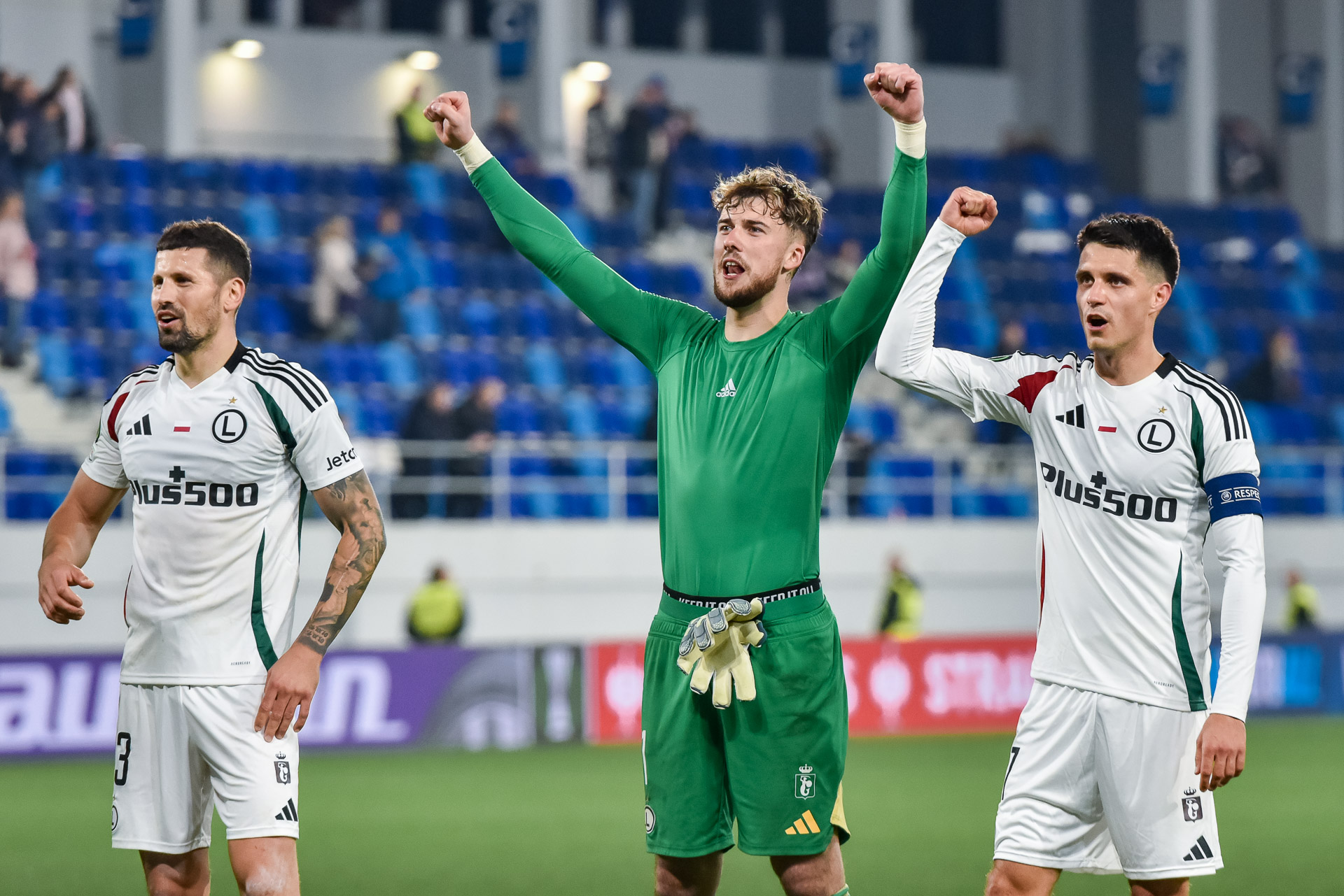 FK TSC Backa Topola - Legia Warszawa, Paweł Wszołek, Kacper Tobiasz i Bartosz Kapustka