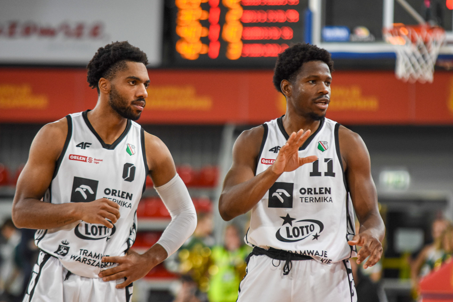 koszykówka, Legia Warszawa - Start Lublin Graves Shungu