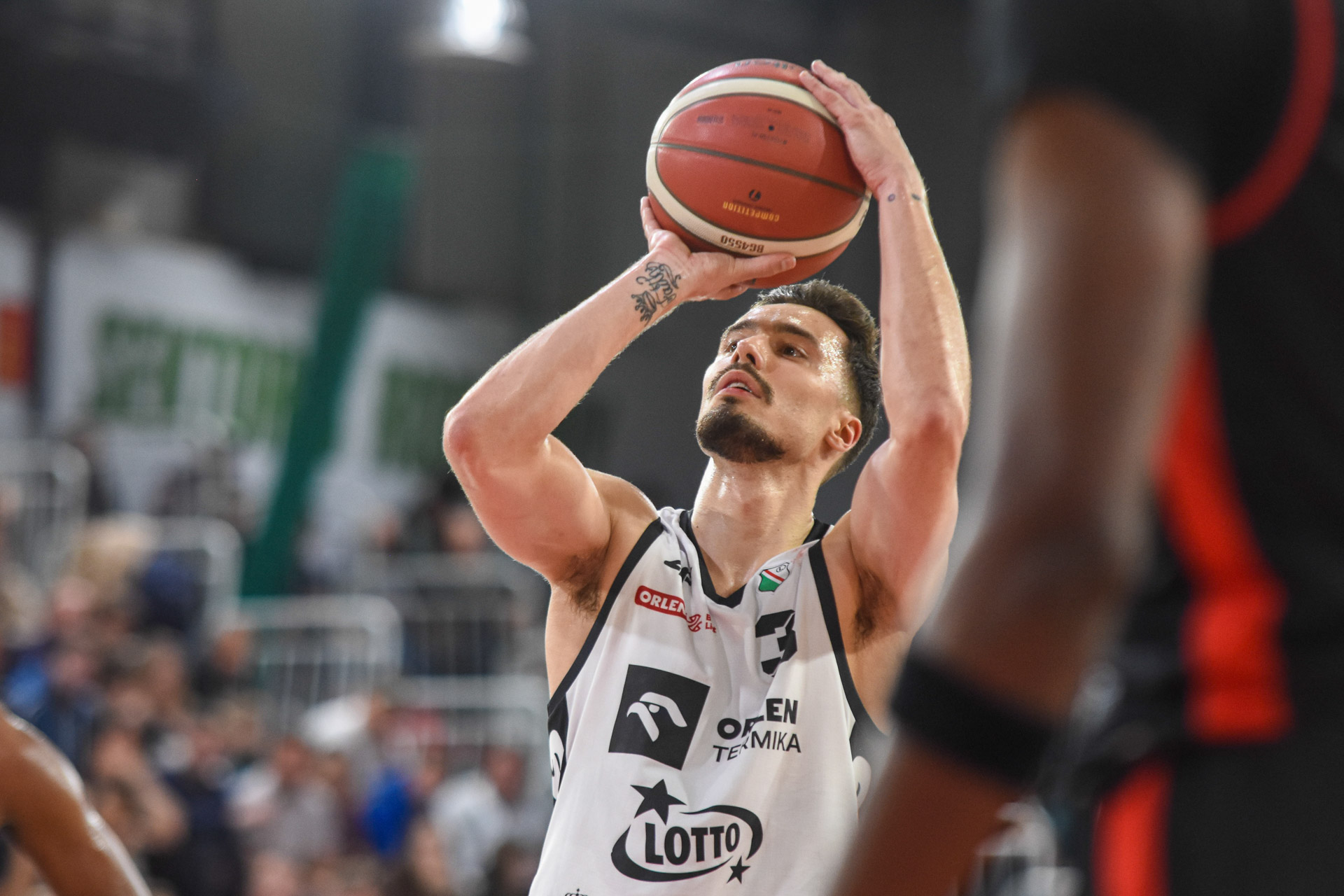 koszykówka, Legia Warszawa - Start Lublin Andrzej Pluta