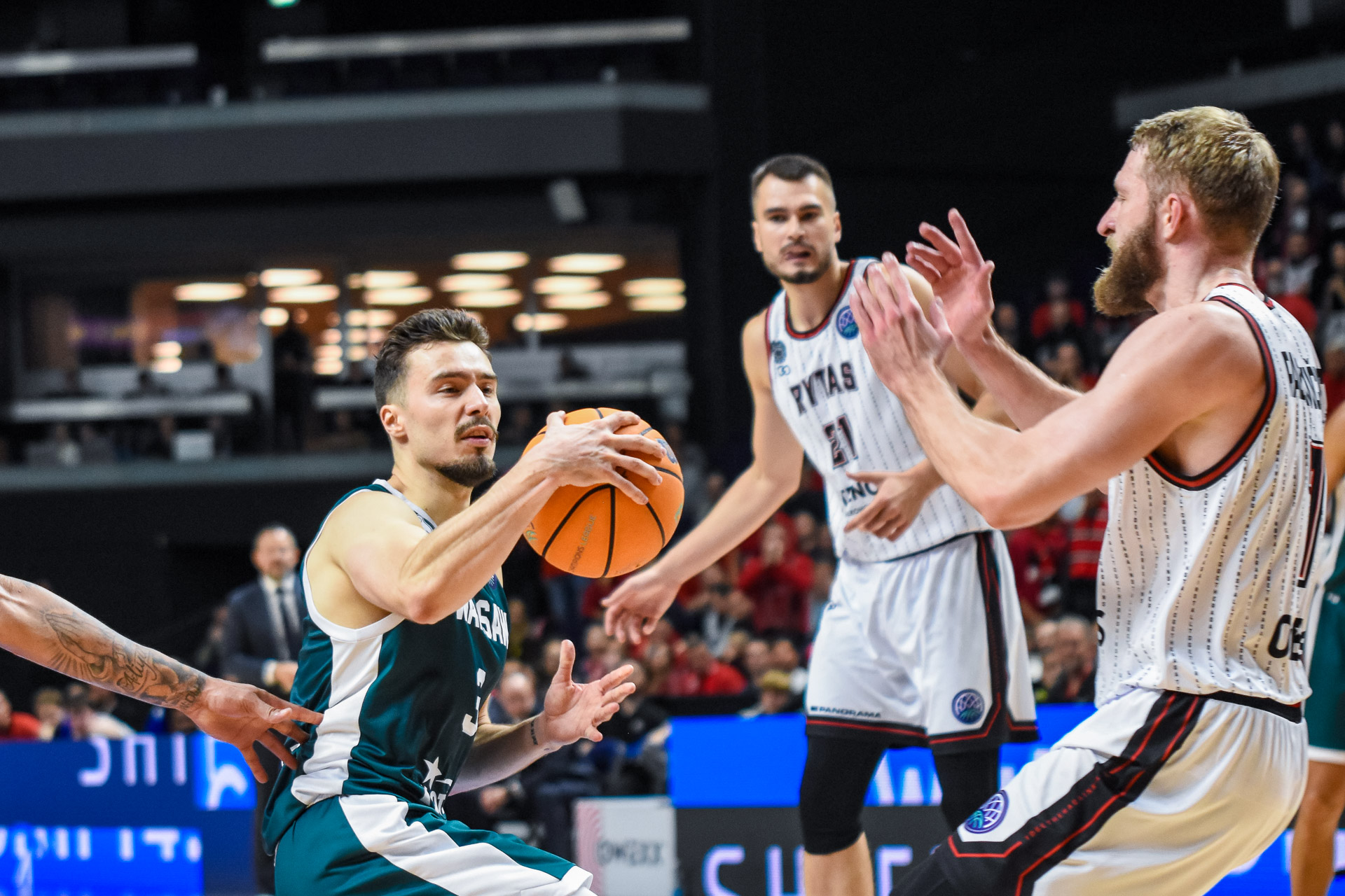 koszykówka Rytas Wilno - Legia Warszawa Andrzej Pluta