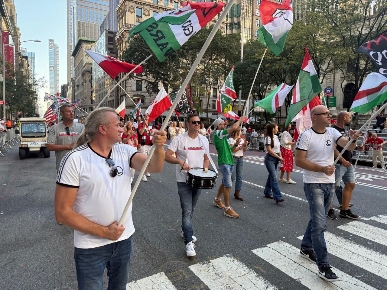 Legia New York parada Pułaskiego