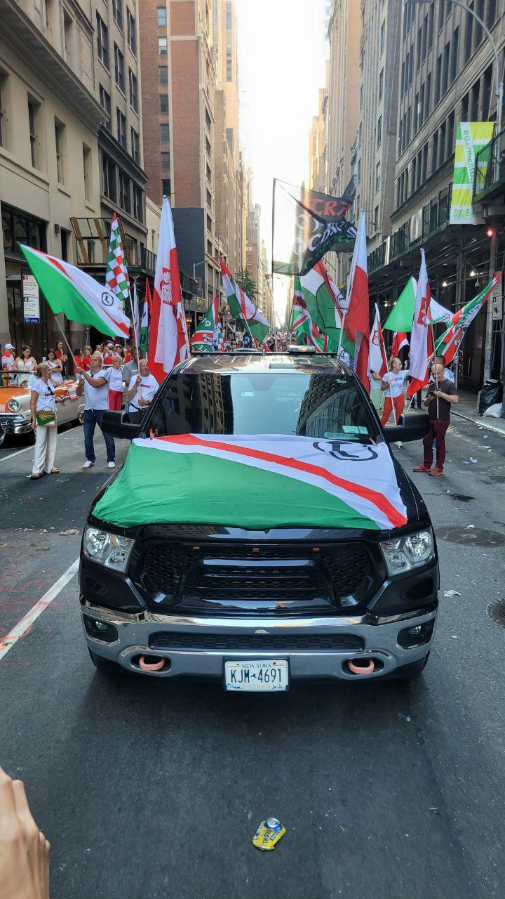 Legia New York parada Pułaskiego