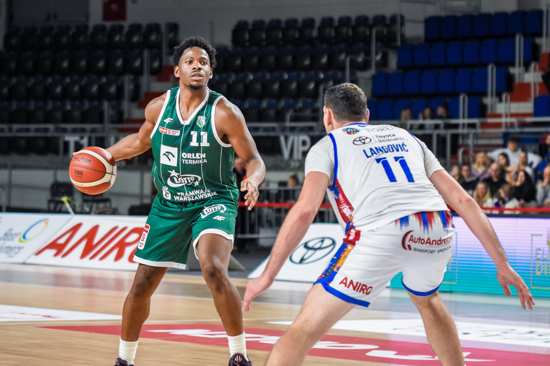 Twarde Pierniki Toruń - Legia Warszawa koszykówka
