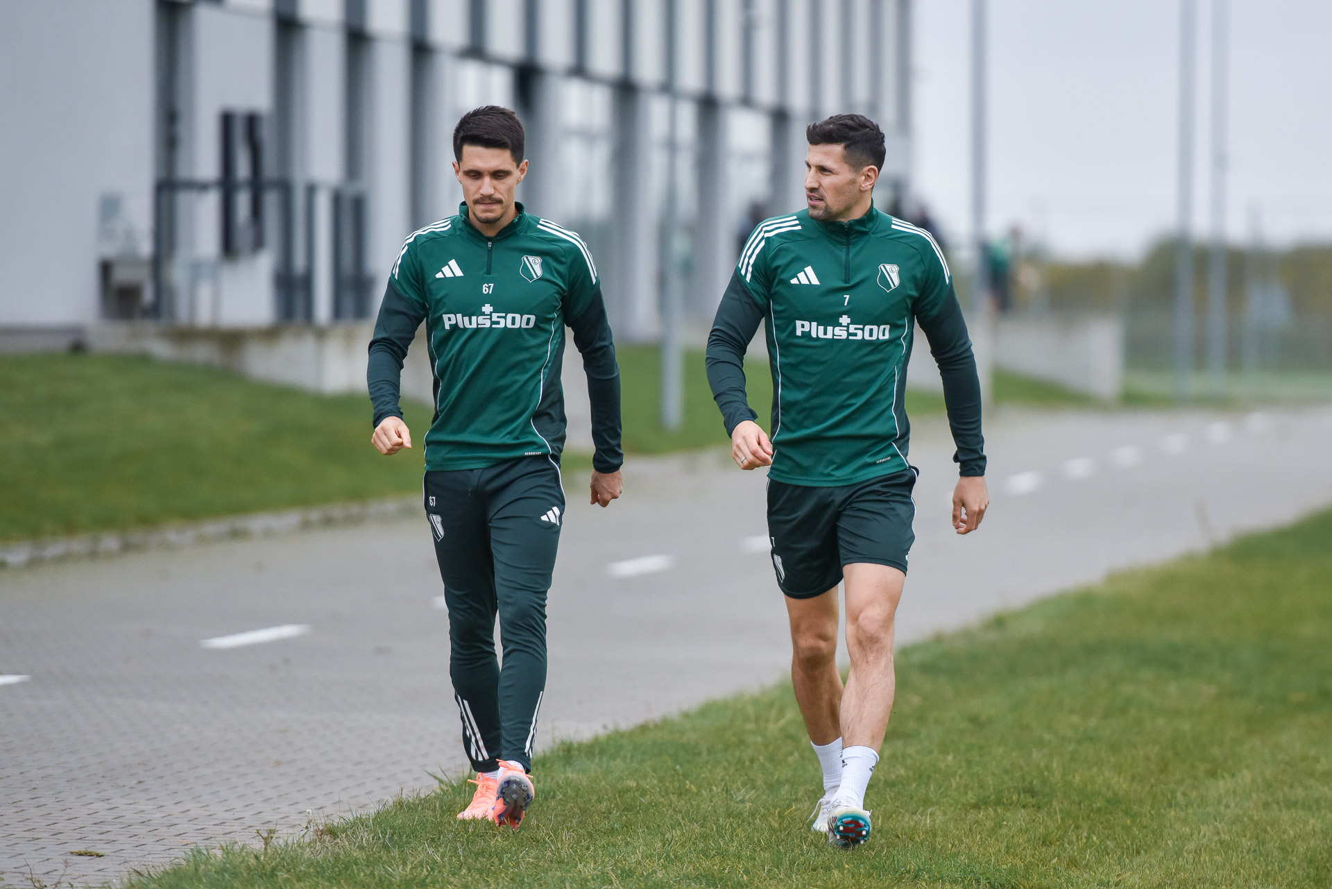 trening Bartosz Kapustka Paweł Wszołek