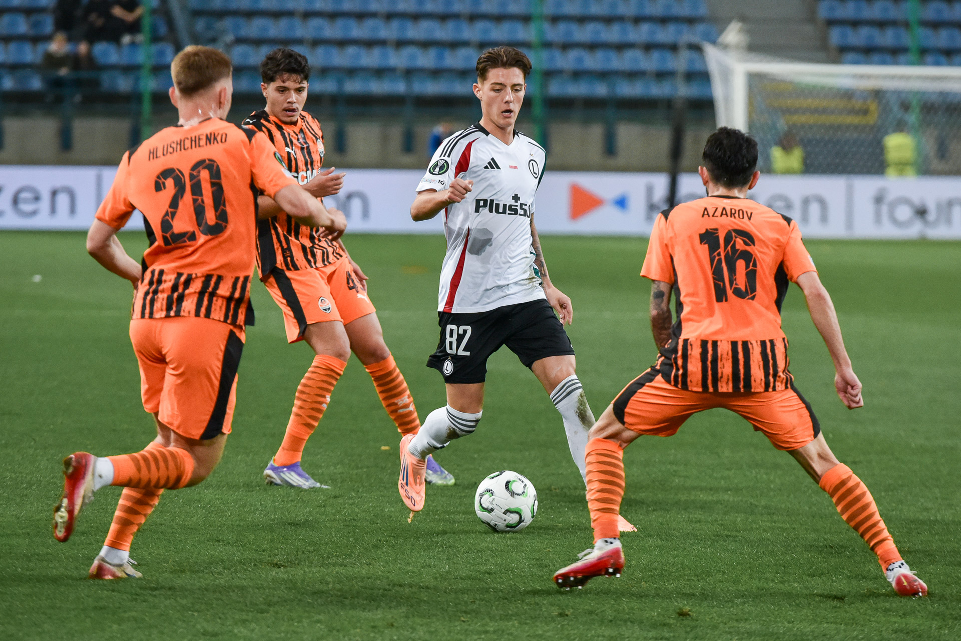 Szachtar Donieck - Legia Warszawa Kacper Urbański