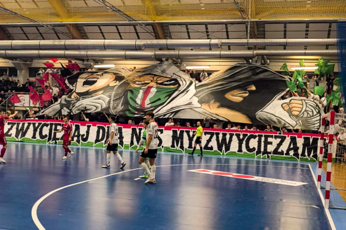 futsal oprawa Legia Warszawa - Eurobus Przemyśl ultras