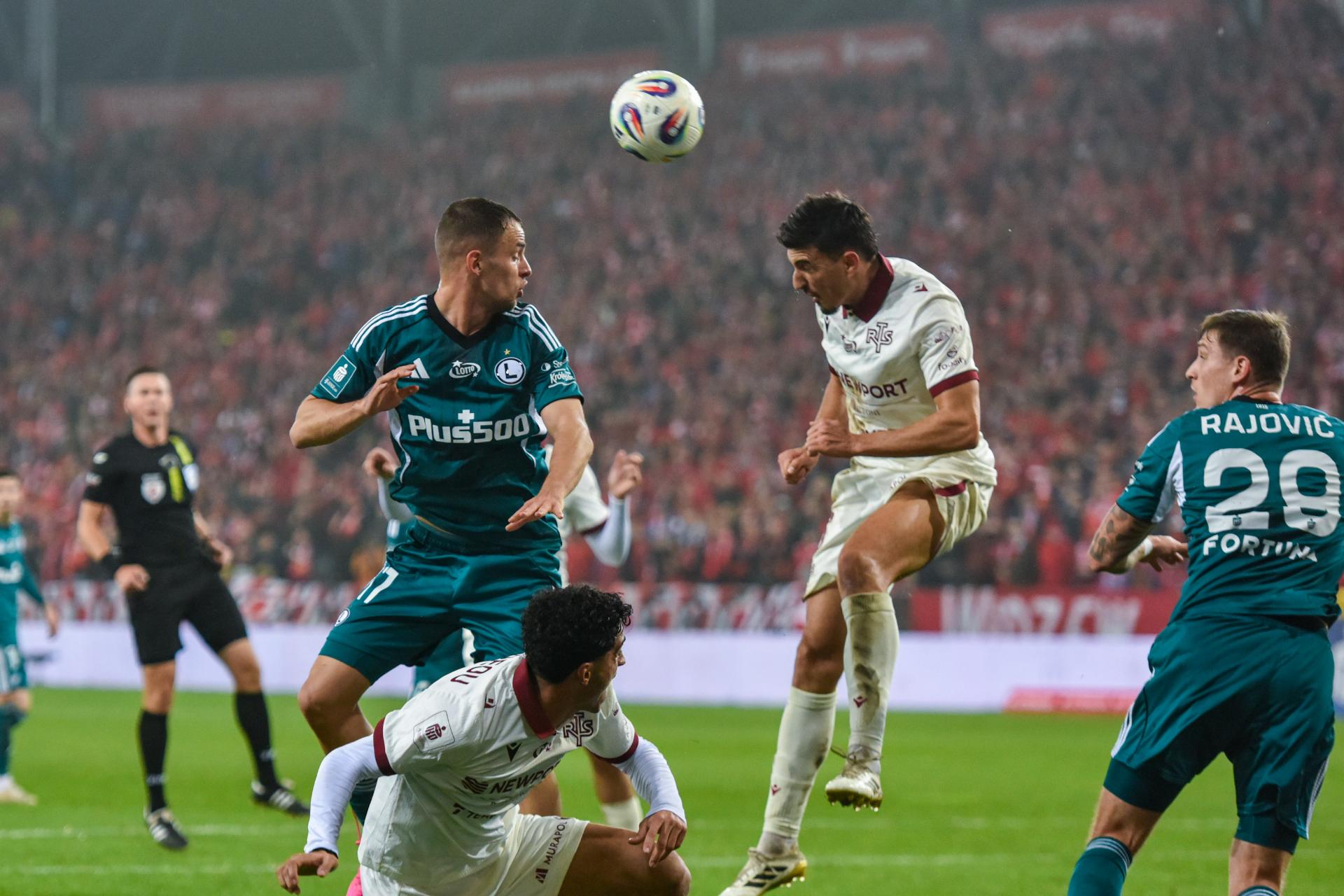 Widzew Łódź - Legia Warszawa Kacper Chodyna
