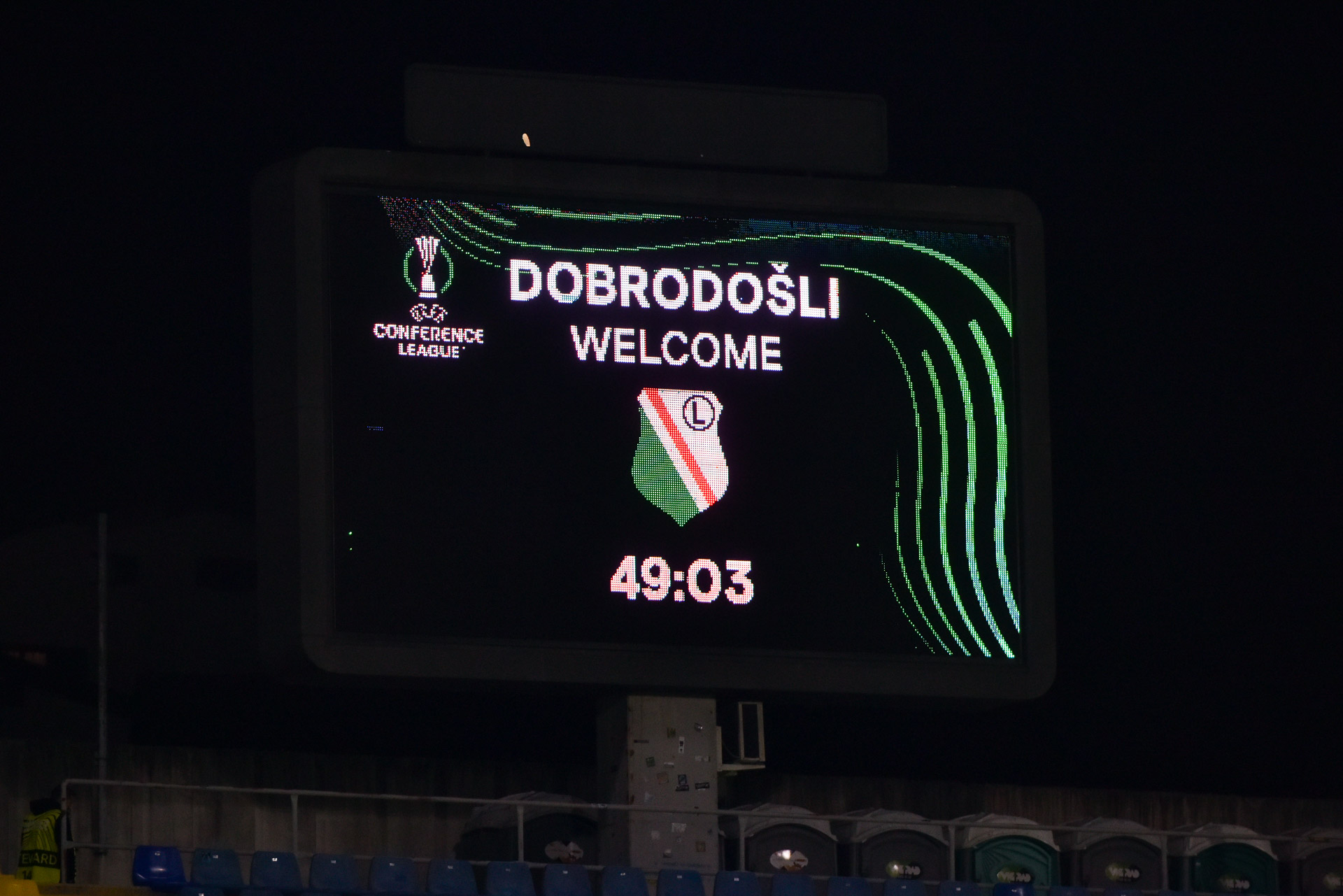 NK Celje - Legia Warszawa trening stadion witamy