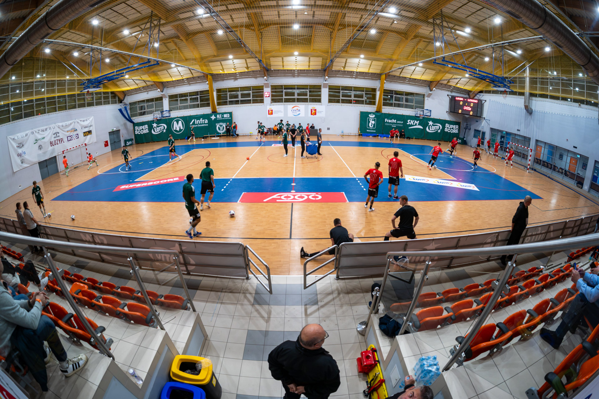 Legia Warszawa - Futsal Leszno futsal hala OSiR Włochy