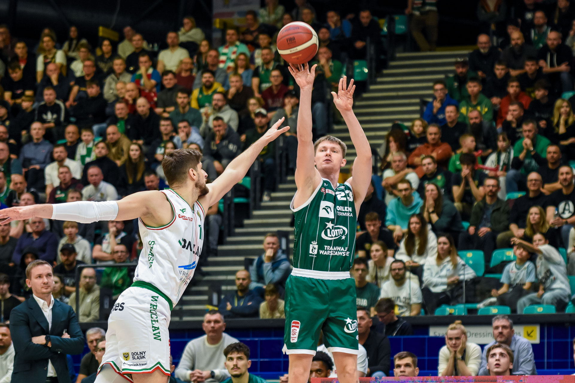 koszykówka, Śląsk Wrocław - Legia Warszawa