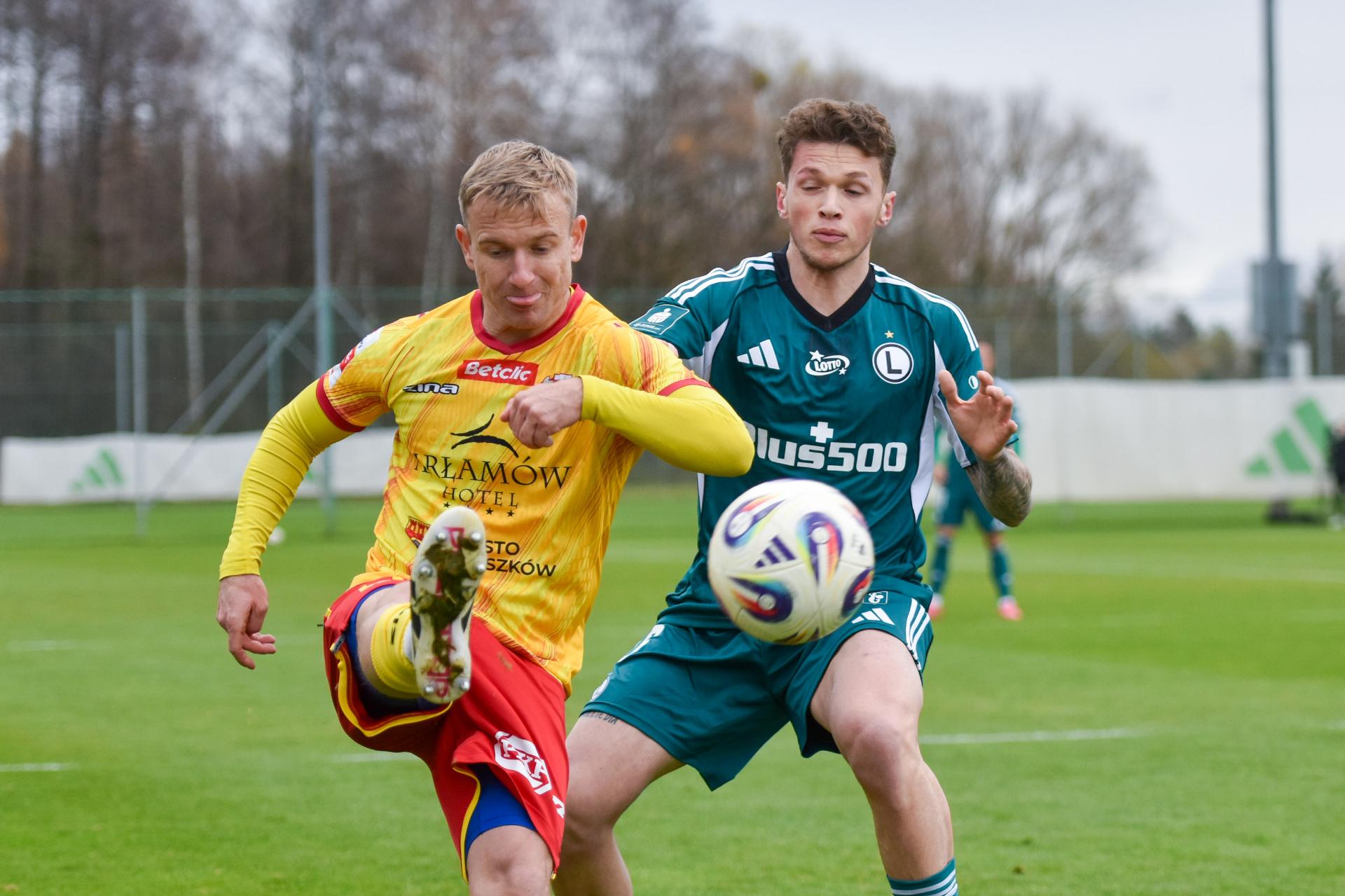 Sparing Legia Warszawa - Znicz Pruszków Noah Weisshaupt