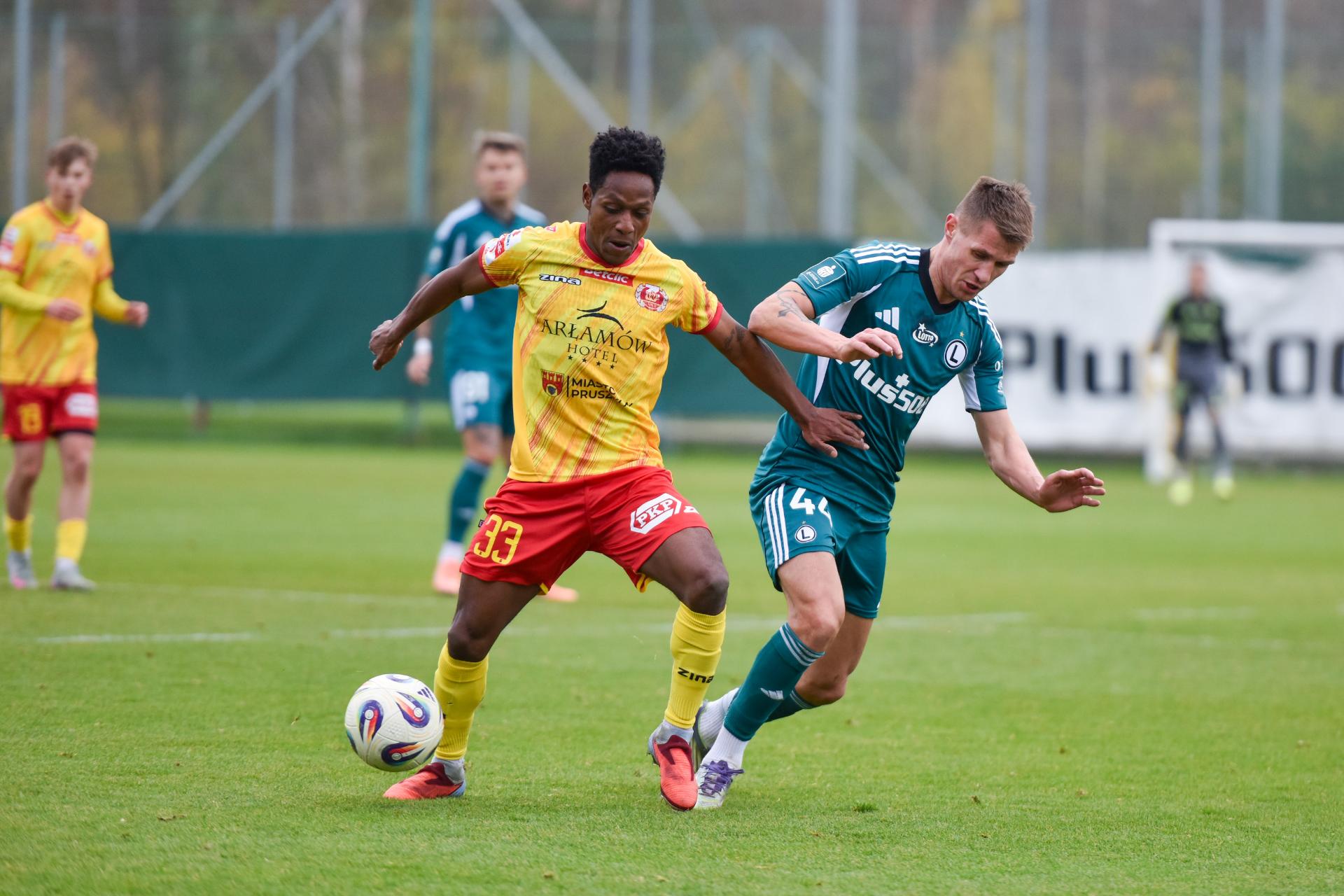 Sparing Legia Warszawa - Znicz Pruszków Joel Valencia Damian Szymański