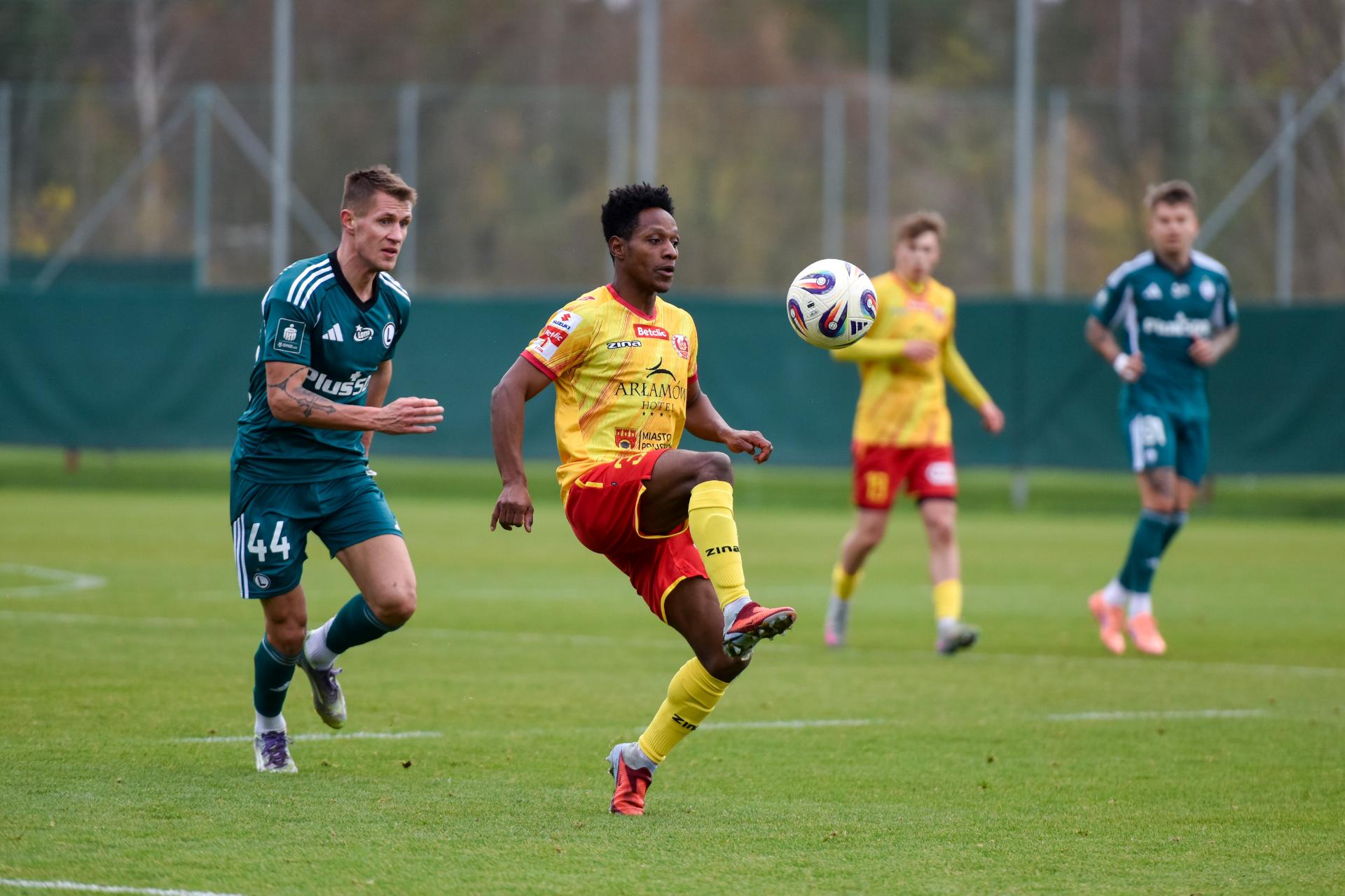 Sparing Legia Warszawa - Znicz Pruszków Joel Valencia Damian Szymański