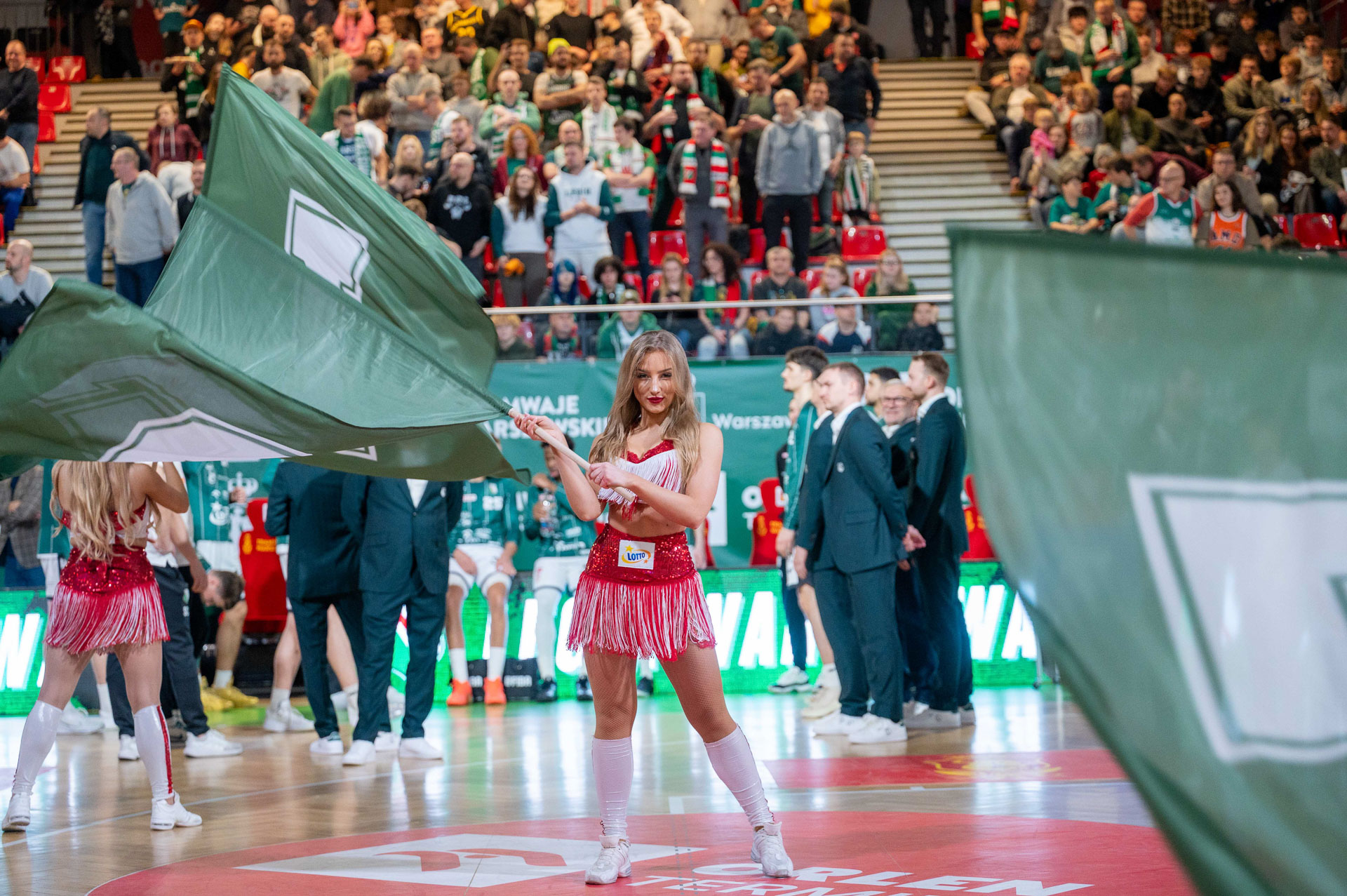koszykówka Legia Warszawa - Dziki Warszawa cheerleaders