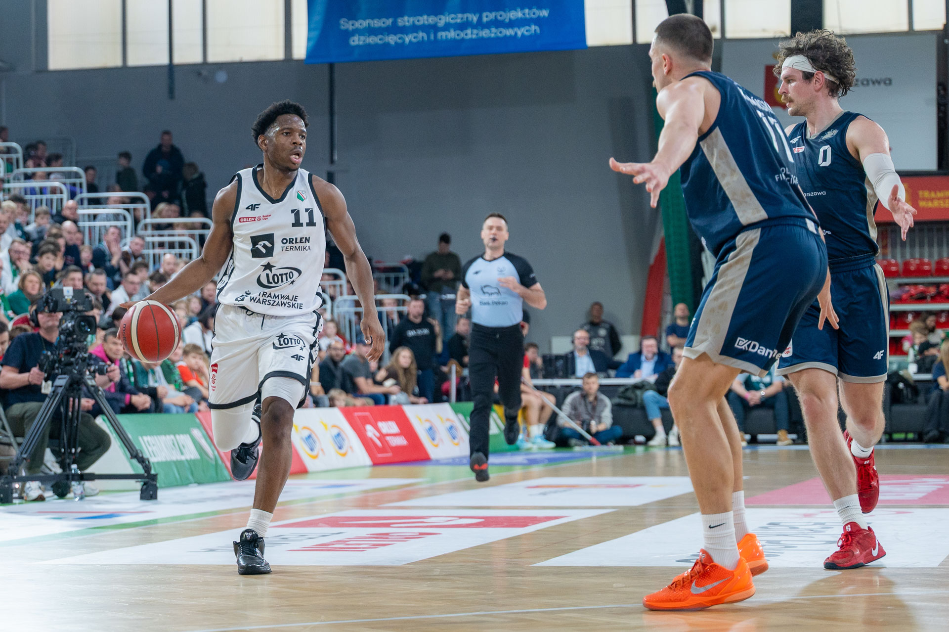 koszykówka Legia Warszawa - Dziki Warszawa Benjamin Shungu