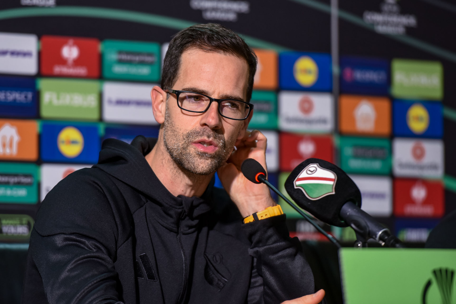 konfarencja prasowa FC Noah Erewań Inaki Astiz