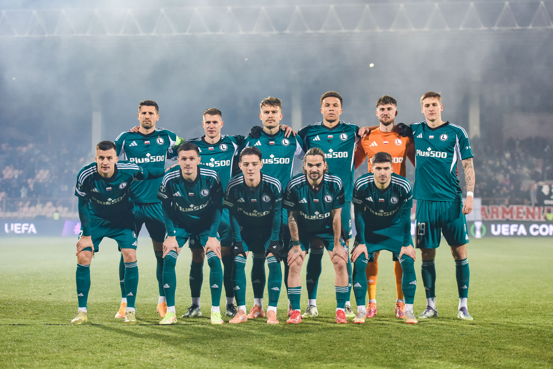 FC Noah Erewań - Legia Warszawa drużyna grupowe zespół