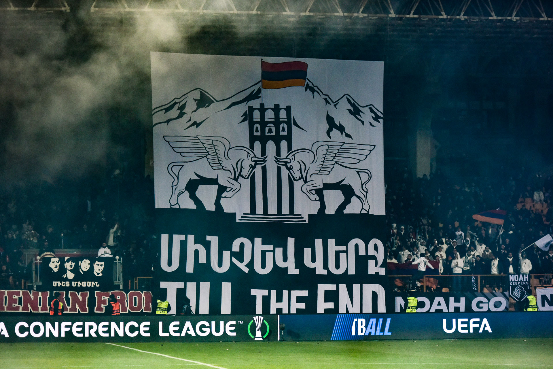 FC Noah Erewań - Legia oprawa