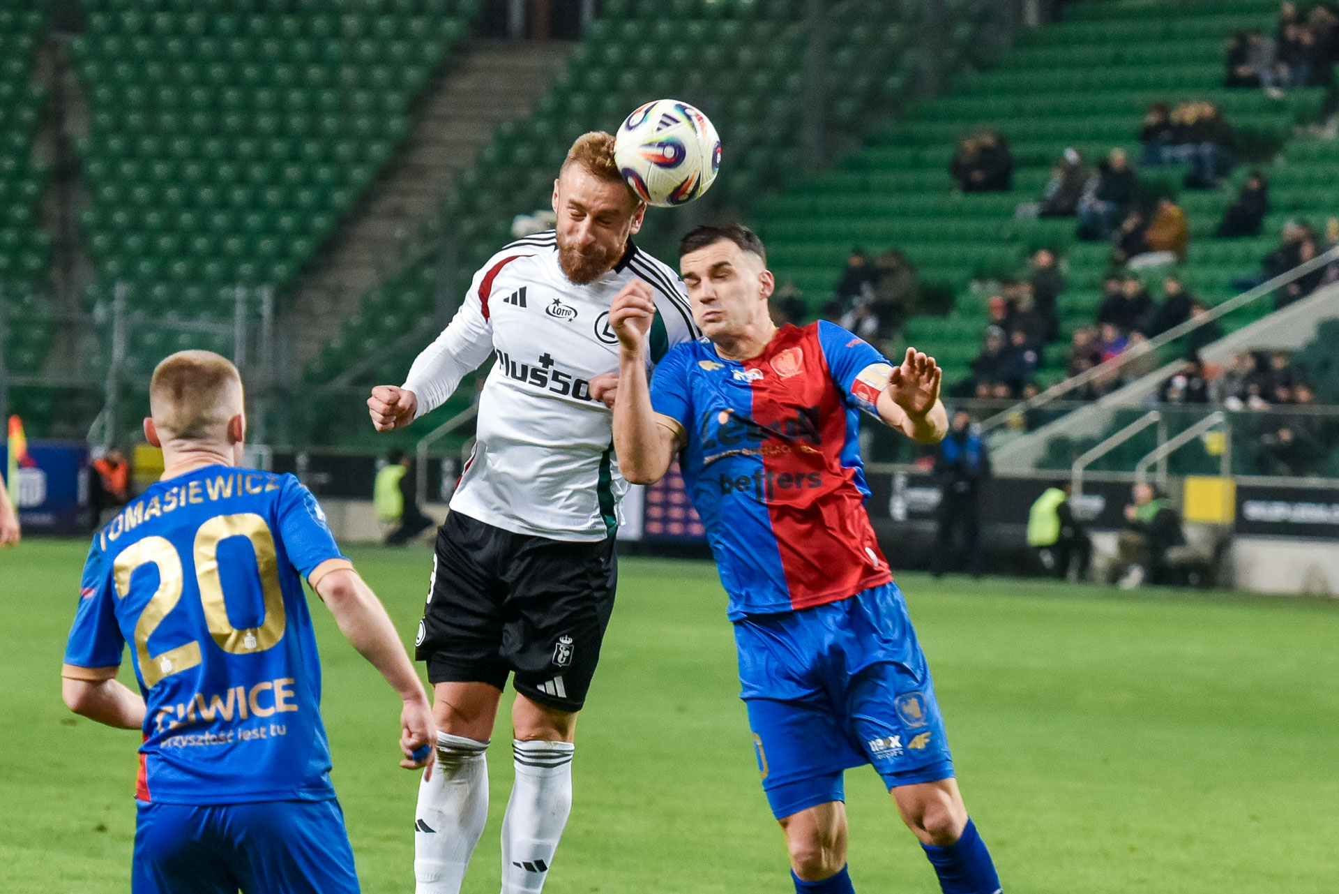 Legia Warszawa - Piast Gliwice Rafał Augustyniak Patryk Dziczek,mecz-1590