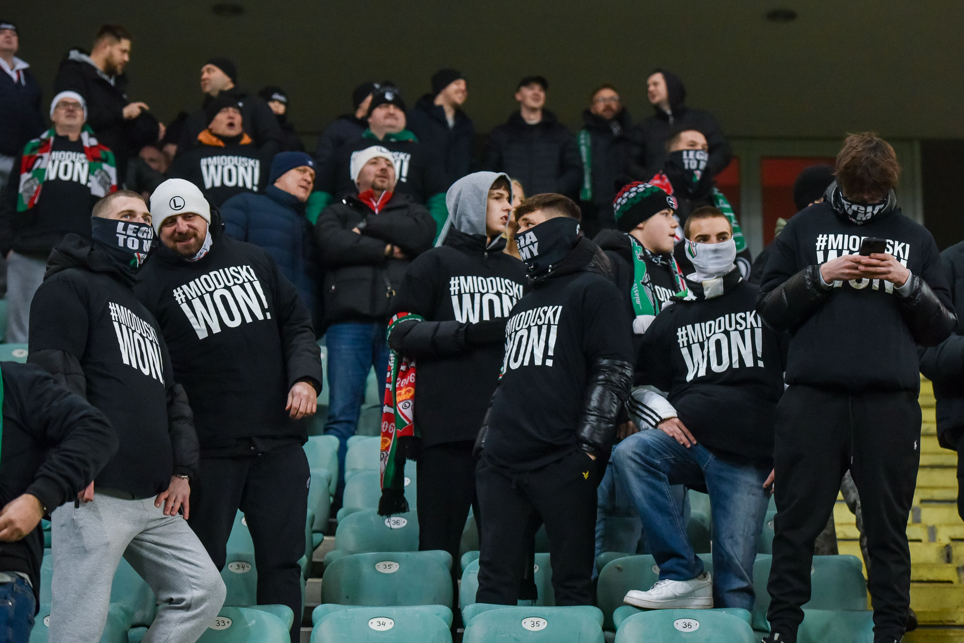 Legia Warszawa - Lincoln Red Imps FC kibice