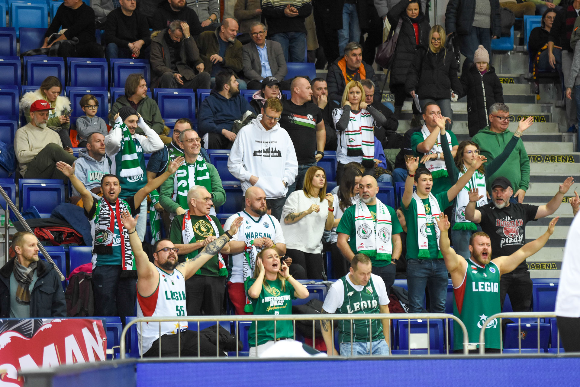 koszykówka King Szczecin - Legia Warszawa
