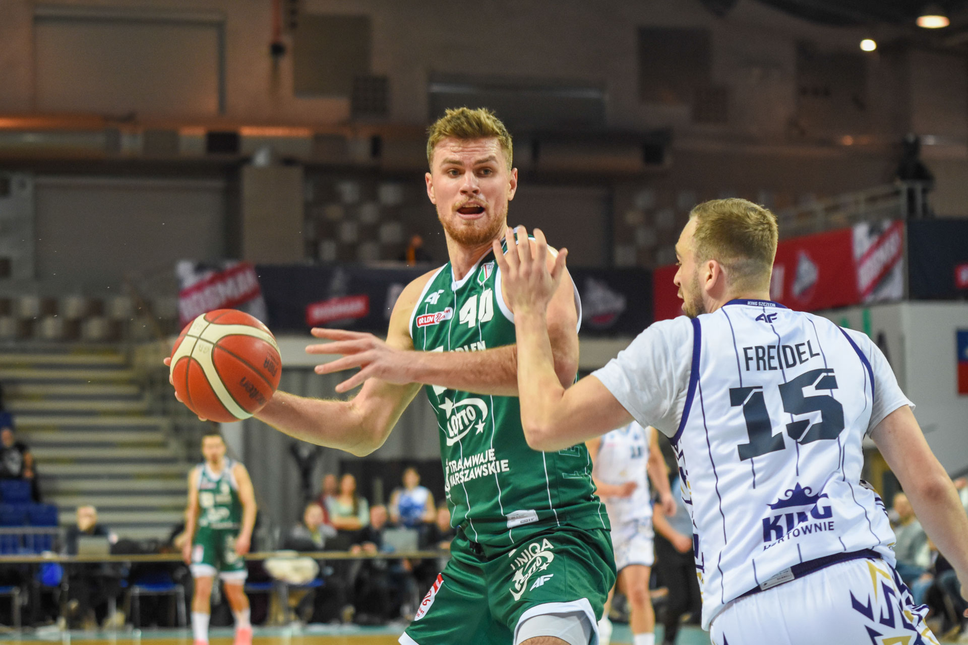 koszykówka King Szczecin - Legia Warszawa