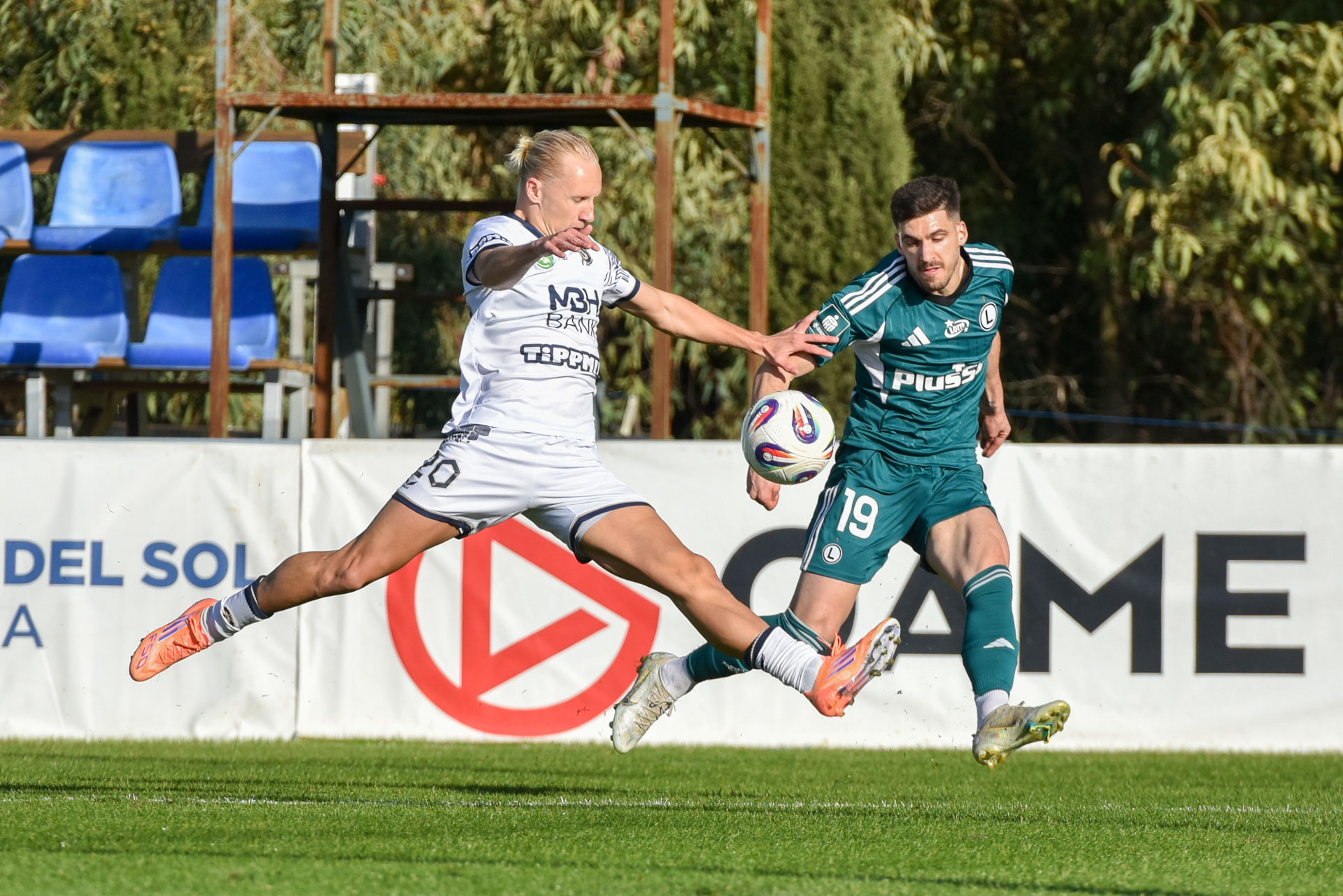 sparing Marbella Legia Warszawa - Puskas Akademia FC Mikael Soisalo Ruben Vinagre,mecz-1593