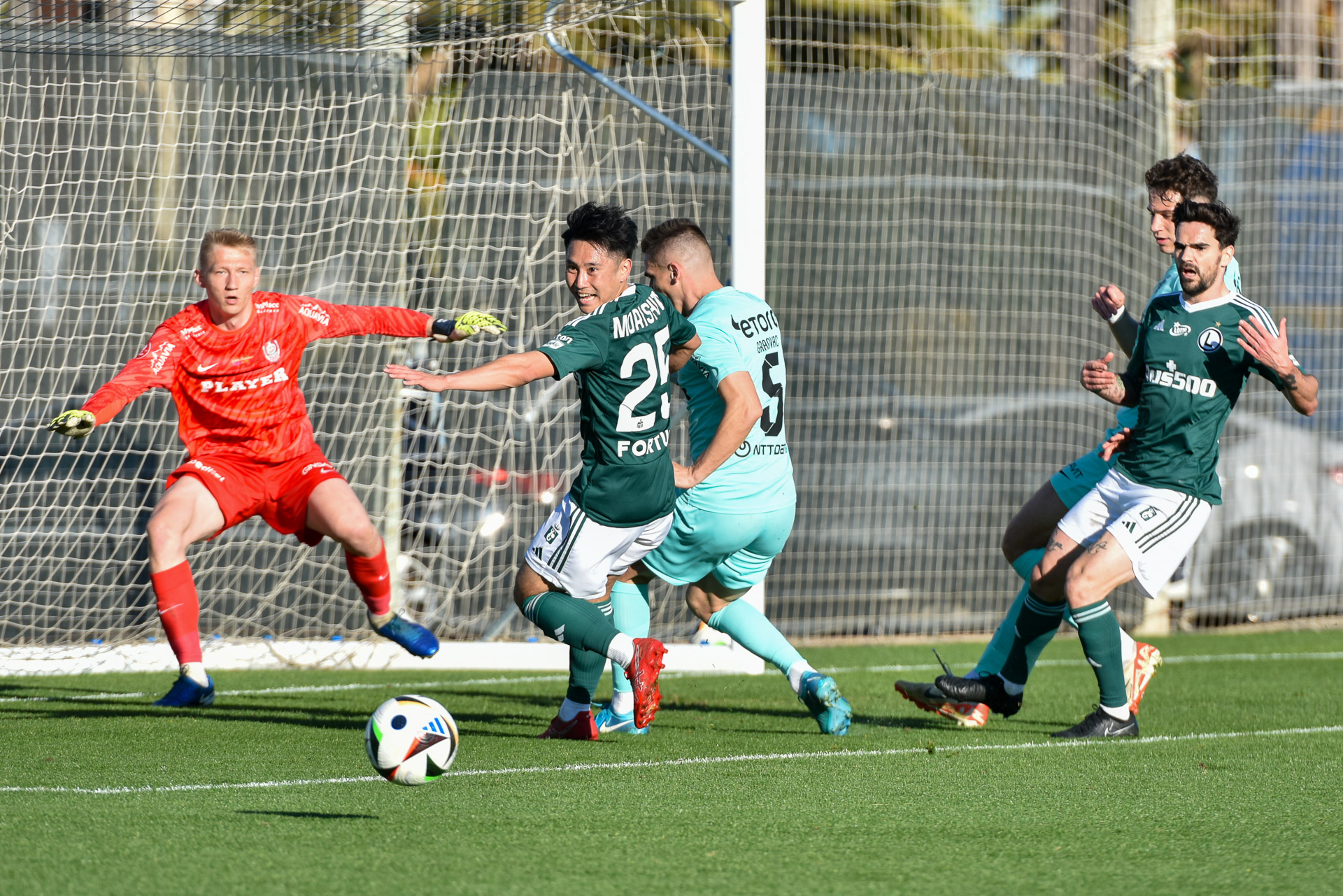 zgrupowanie sparing Oliva Legia Warszawa - CFR Cluj Otto Hindrich Ryoya Morishita