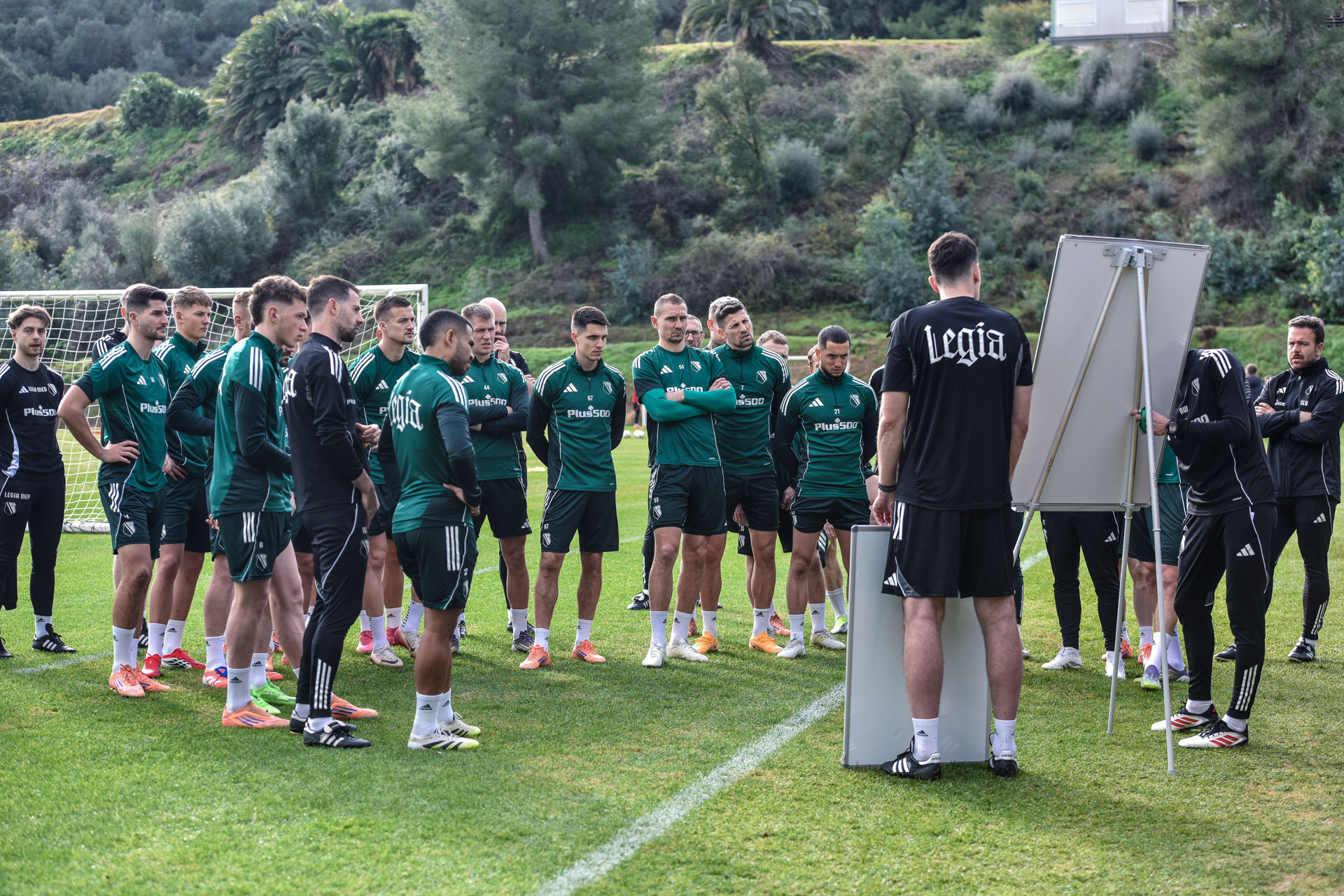 trening zgrupowanie Mijas taktyka