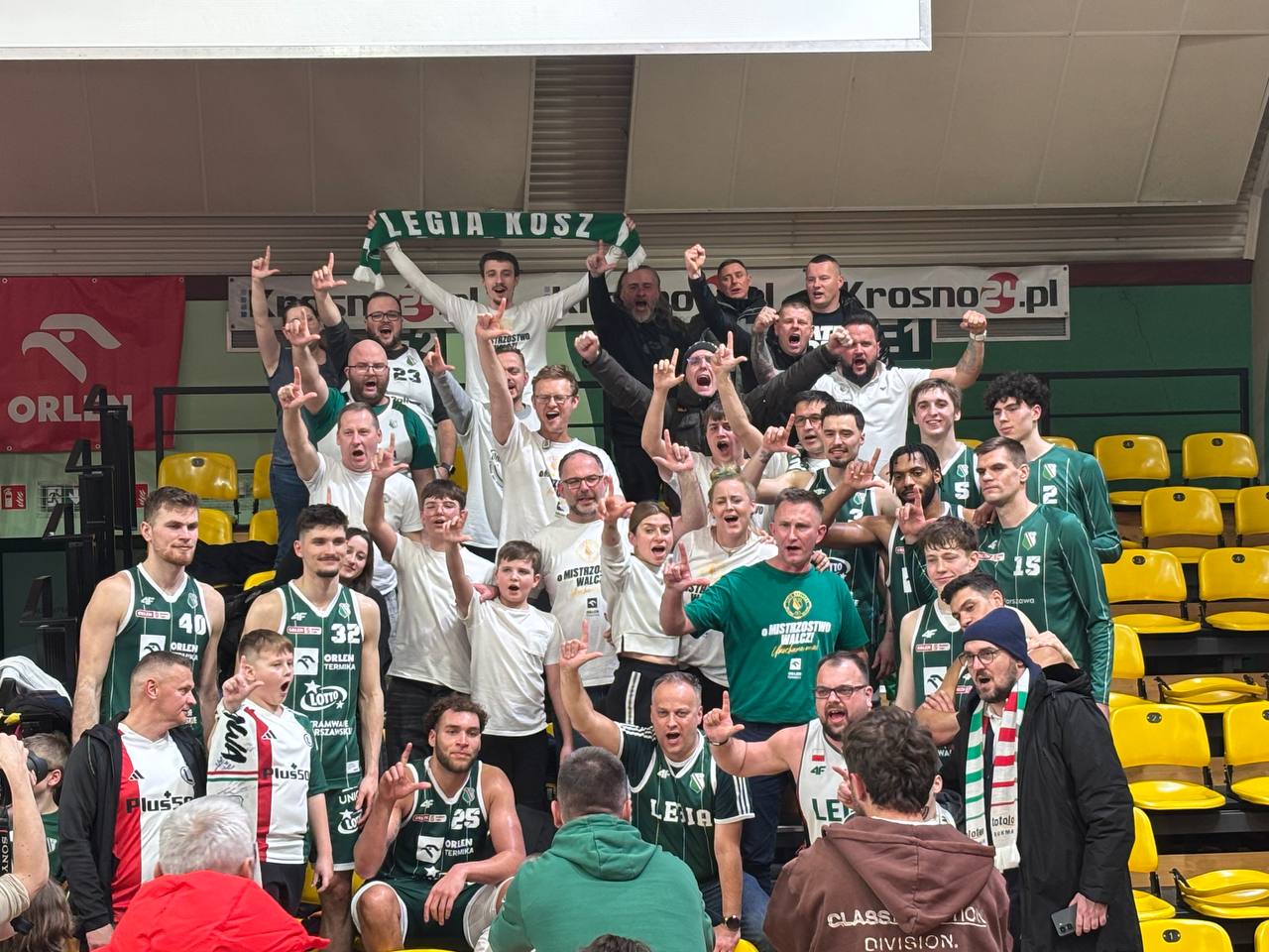koszykówka Miasto Szkła Krosno - Legia Warszawa