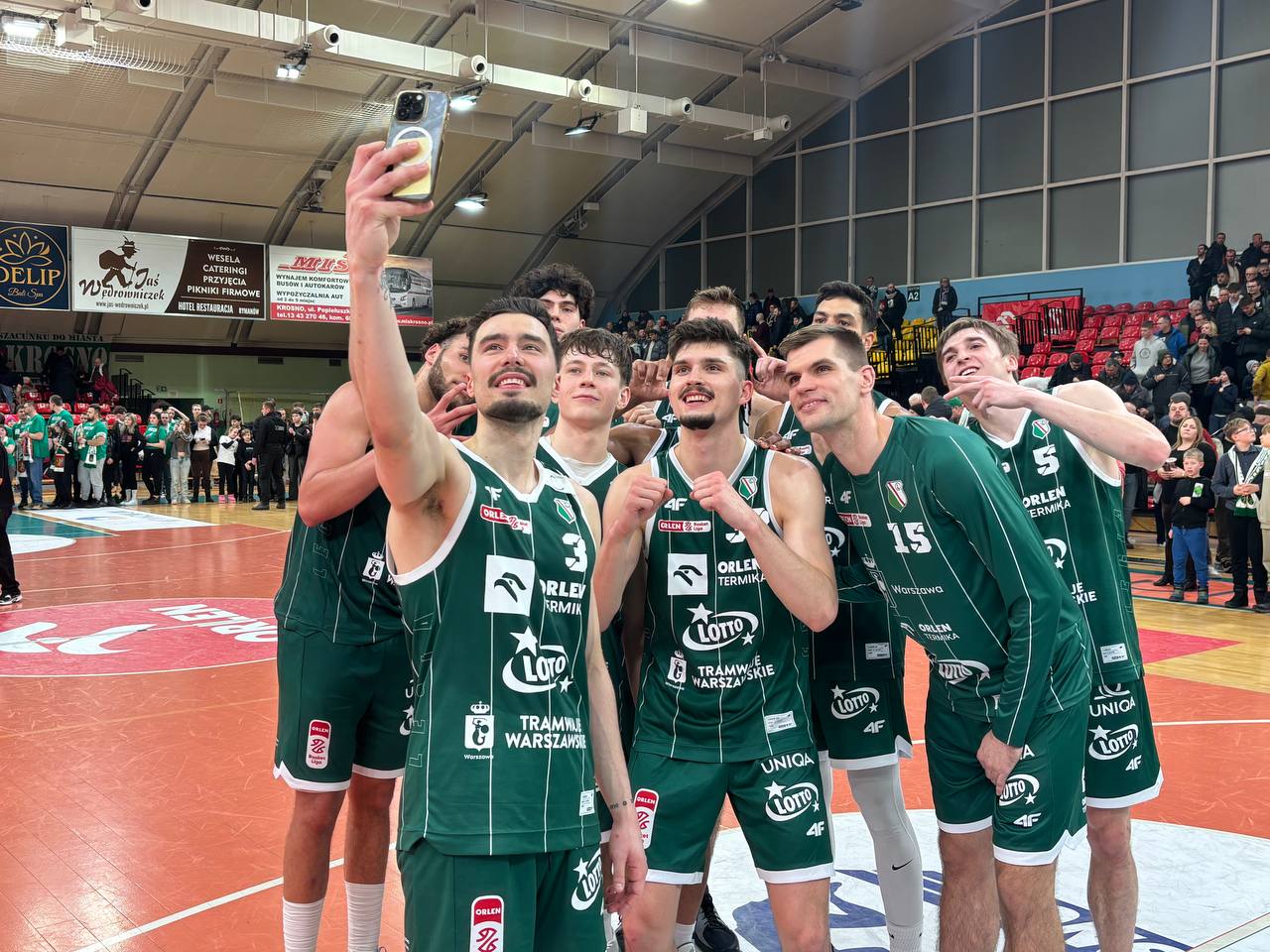 koszykówka Miasto Szkła Krosno - Legia Warszawa