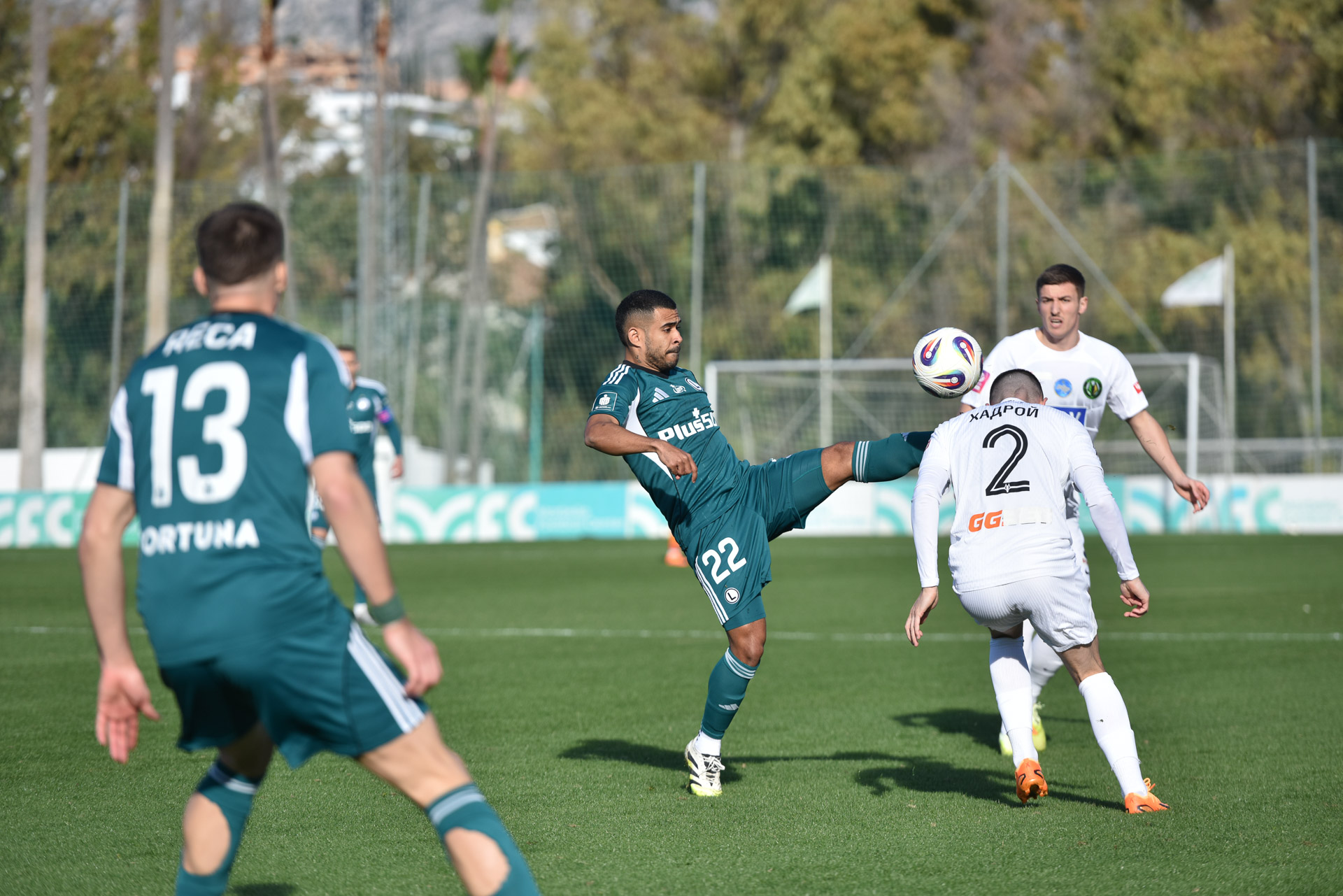sparing zgrupowanie Mijas Legia Warszawa - Polissia Żytomierz Juergen Elitim,mecz-1595