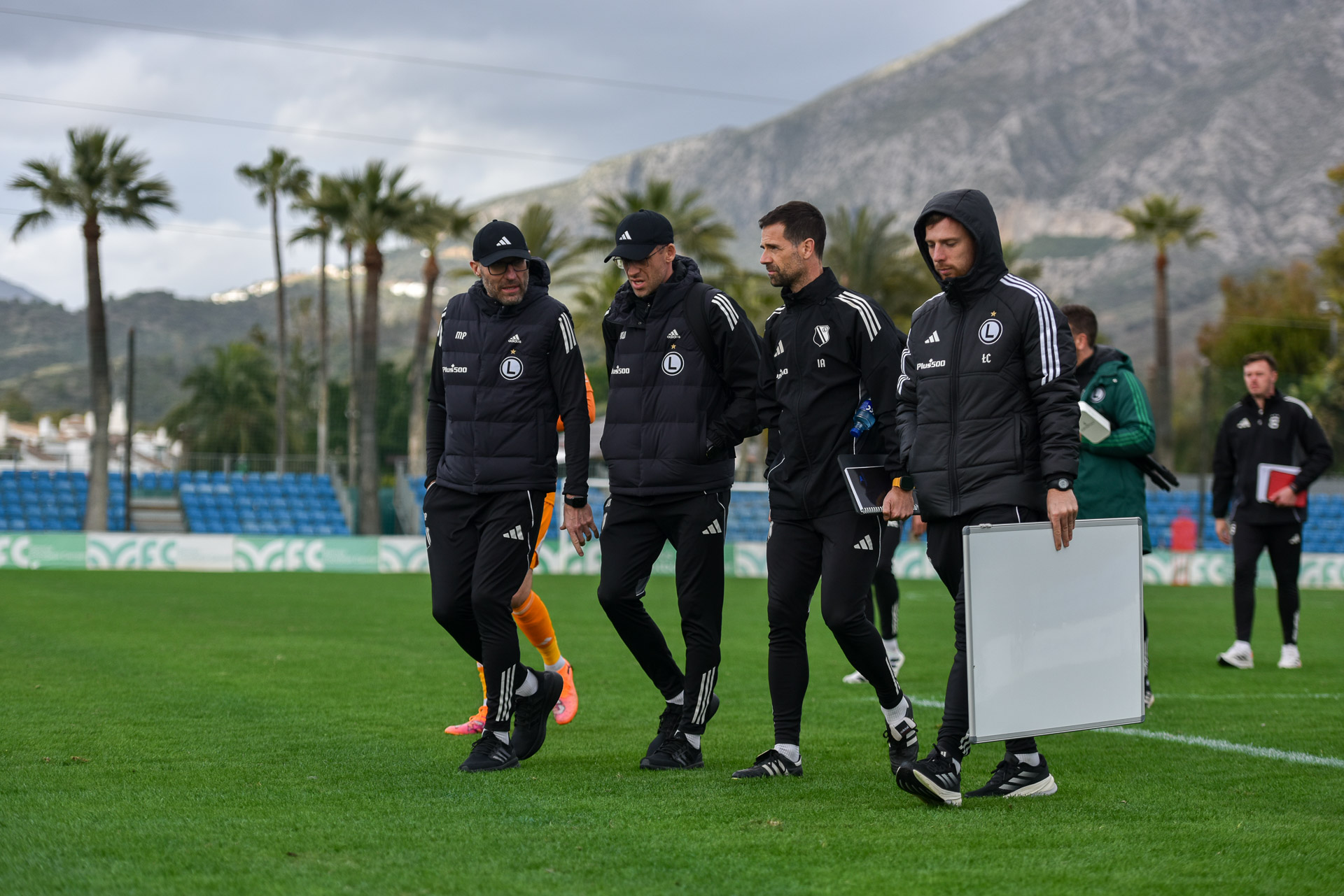 sparing Mijas Marbella zgrupowanie Legia Warszawa - Sparta Praga sztab szkoleniowy Marek Papszun Artur Węska Inaki Astiz Łukasz Cebula