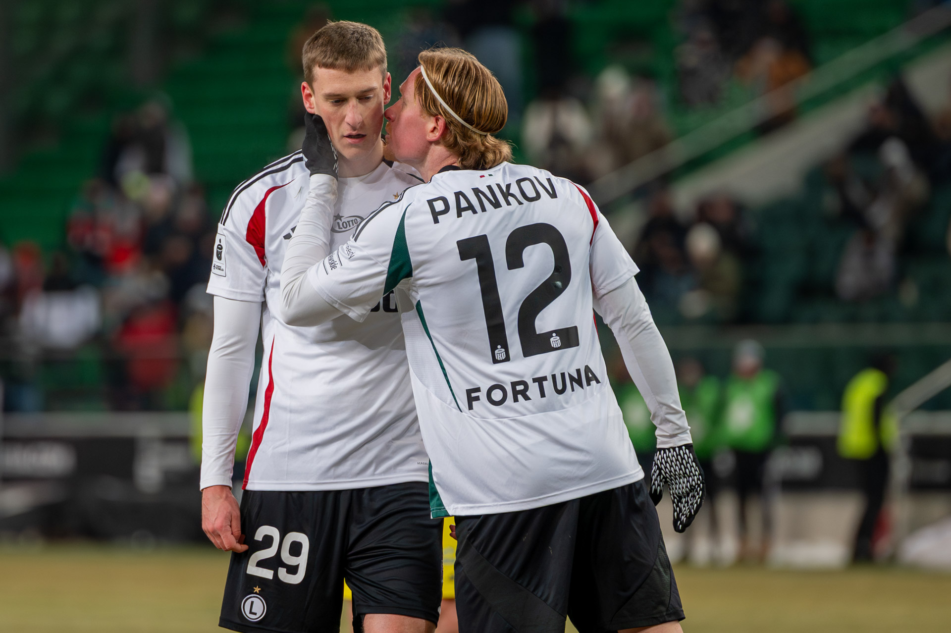 Legia Warszawa - Korona Kielce Mileta Rajović Radovan Pankov