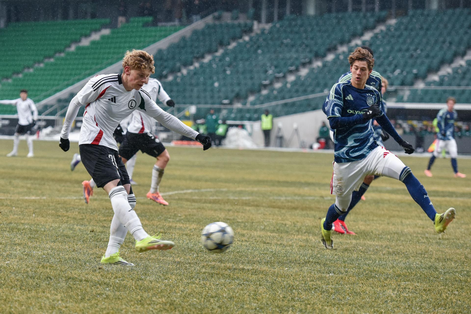 UYL Liga Młodzieżowa Legia Warszawa - AFC Ajax Amsterdam Samuel Kováčik