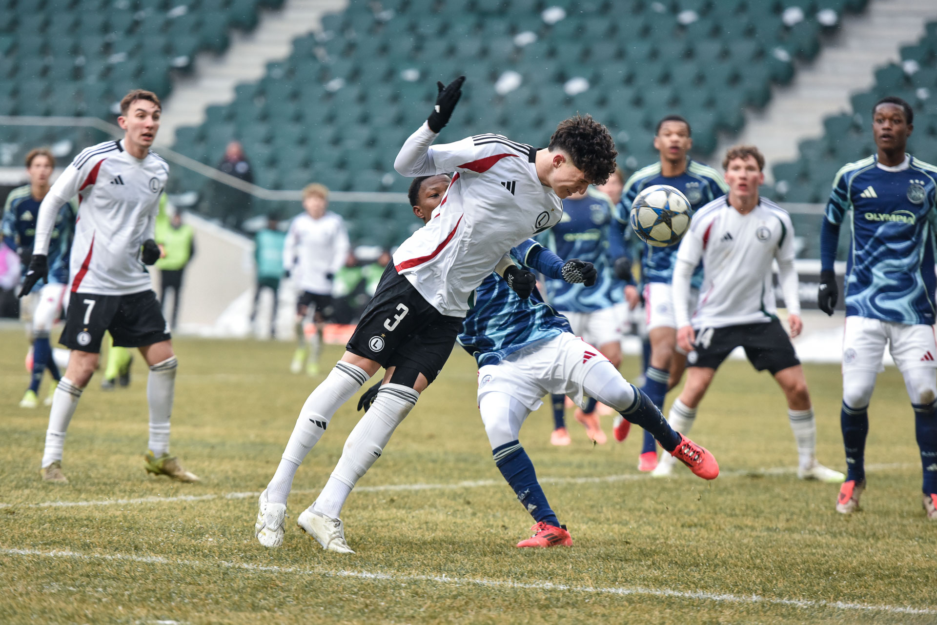 UYL Liga Młodzieżowa Legia Warszawa - AFC Ajax Amsterdam Mateusz Lauryn