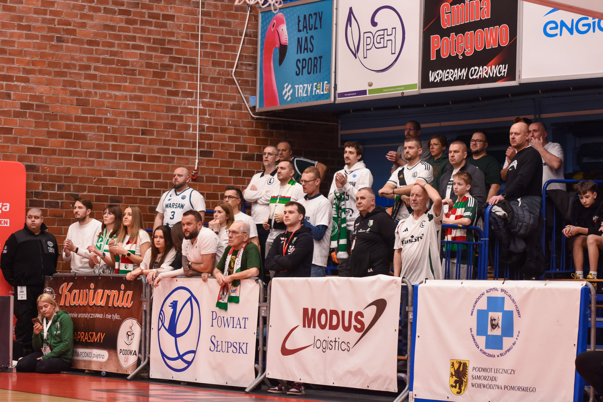 koszykówka Czarni Słupsk - Legia Warszawa