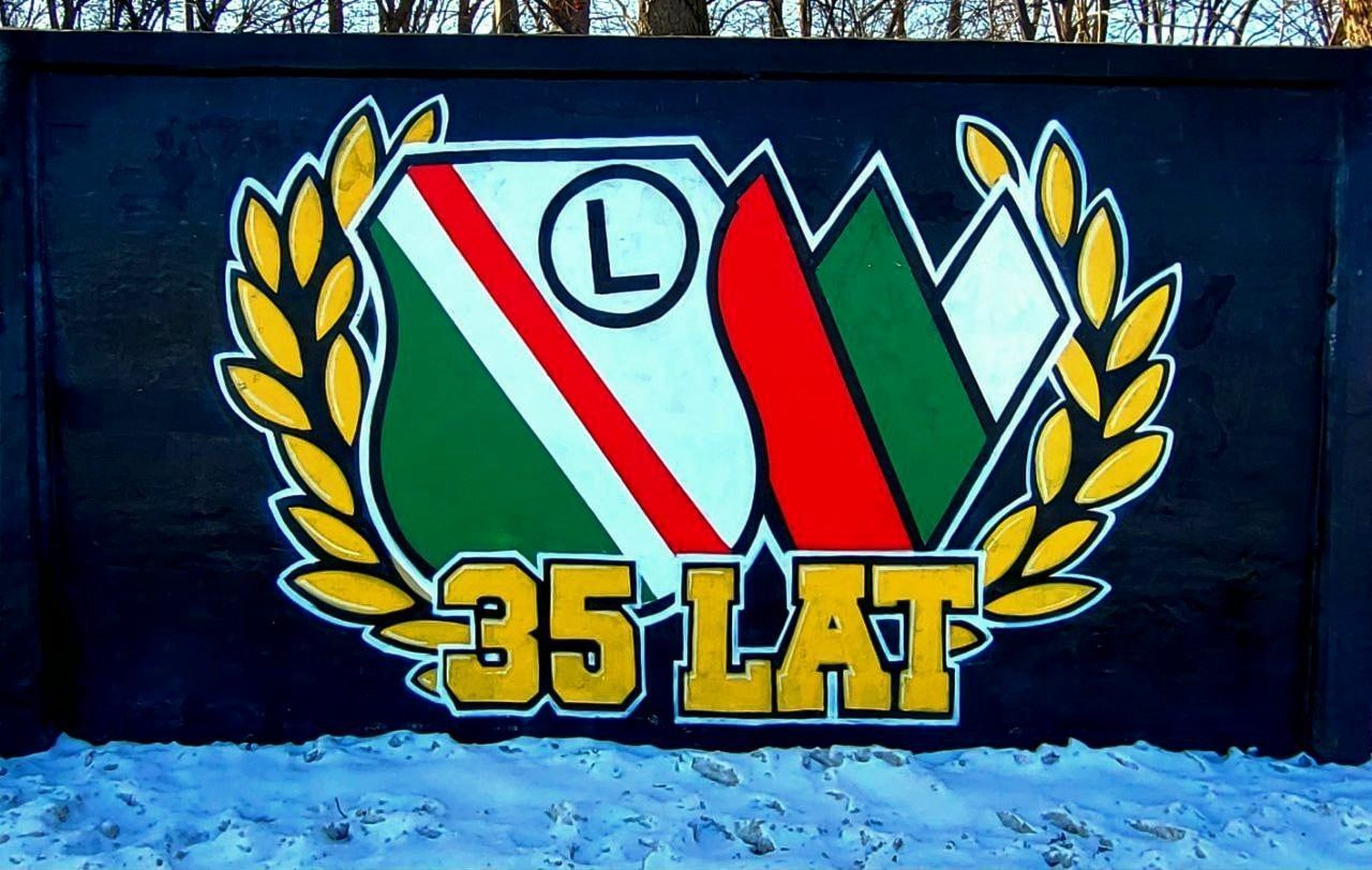 graffiti,Legia i Zagłębie
